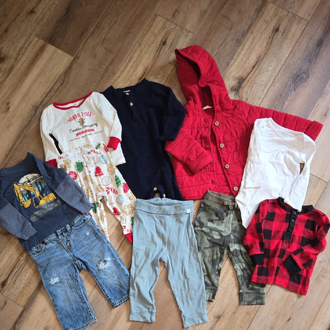 12-18 Months Baby Boy Winter 10 Piece Bundle